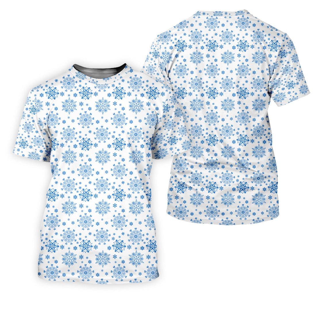 Dirty Funny Adult Humor Snowflakes White Golf Shirt, Fun Men's Golf Polos, Christmas Golf Shirt, Polo Shirts For Men