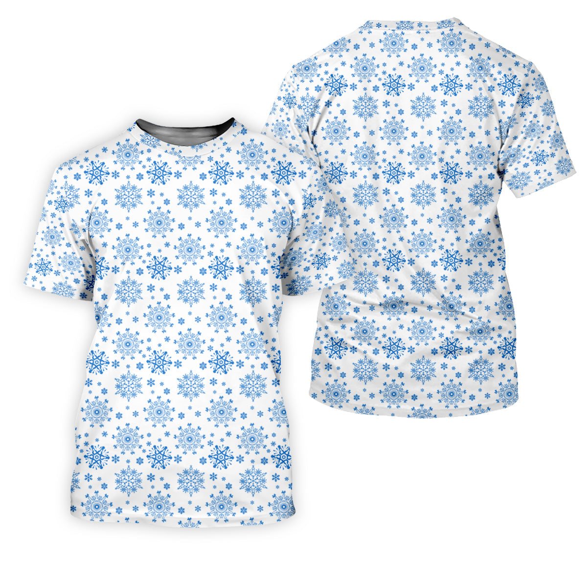 Dirty Funny Adult Humor Snowflakes White Golf Shirt, Fun Men's Golf Polos, Christmas Golf Shirt, Polo Shirts For Men