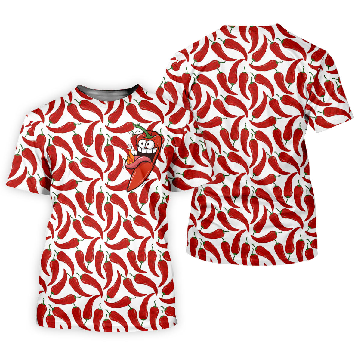 Spicy Hot Pepper Cinco De Mayo Celebration Fiesta Themed Ladies Golf Tops, Golf Shirt For Women