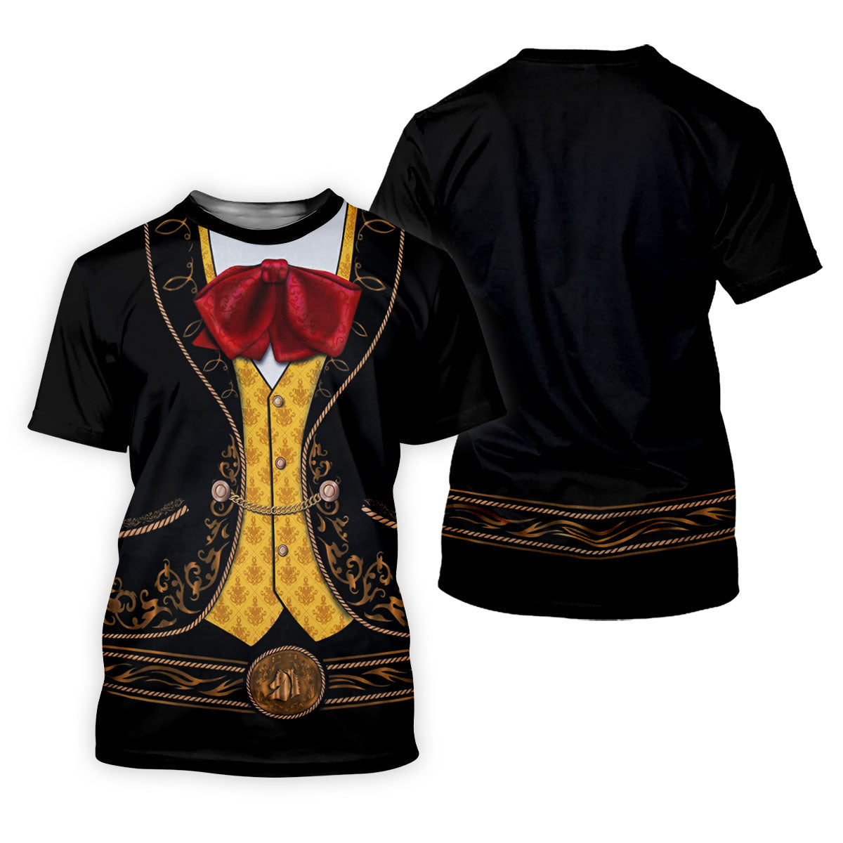 Mexican Fiesta Theme Funny Costume Golf Tops For Men, Cinco De Mayo Celebration Golf Shirts For Men