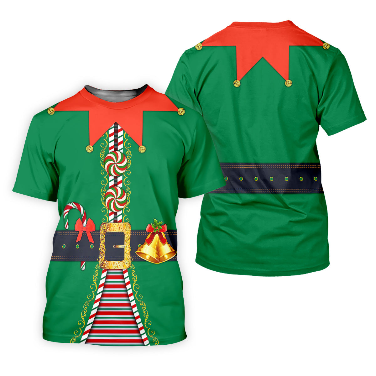 Funny Christmas Elf Cute Women's Golf Clothes, Ladies Golf Shirts, Christmas Golf Shirt