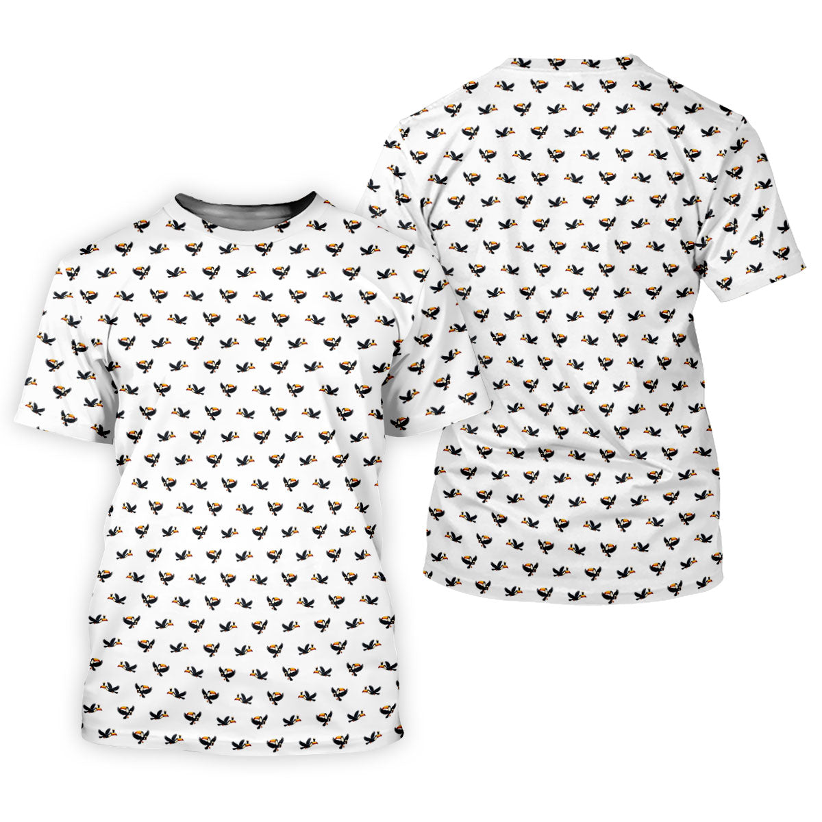 White Funny Toucan Beer Golf Polo Shirt, Golf Shirts For Women, Performance Golf Shirt