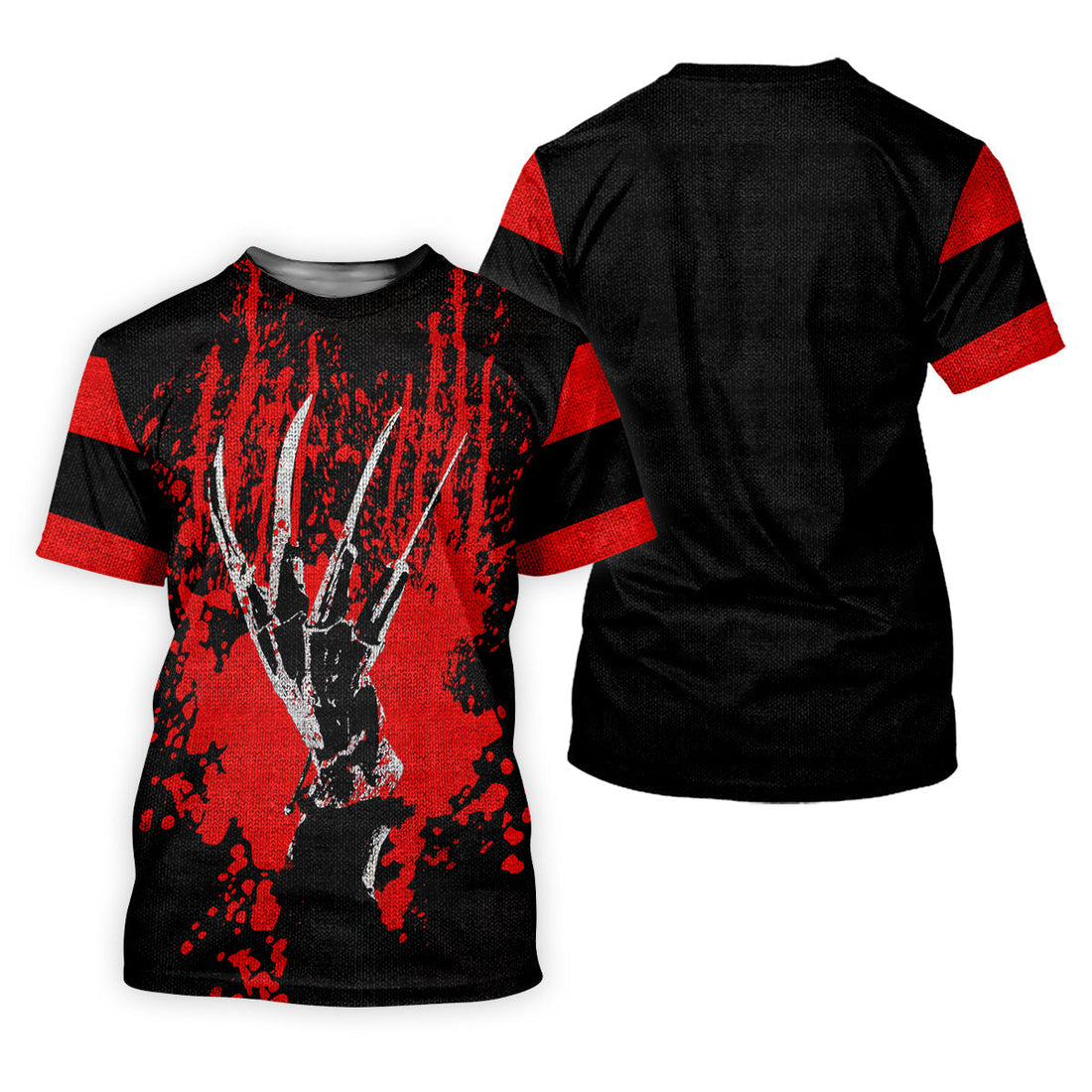 Horror Hand Golf Tops For Men, Horror Movie Golf Polos, Halloween Golf Shirt, Gift For Golfer