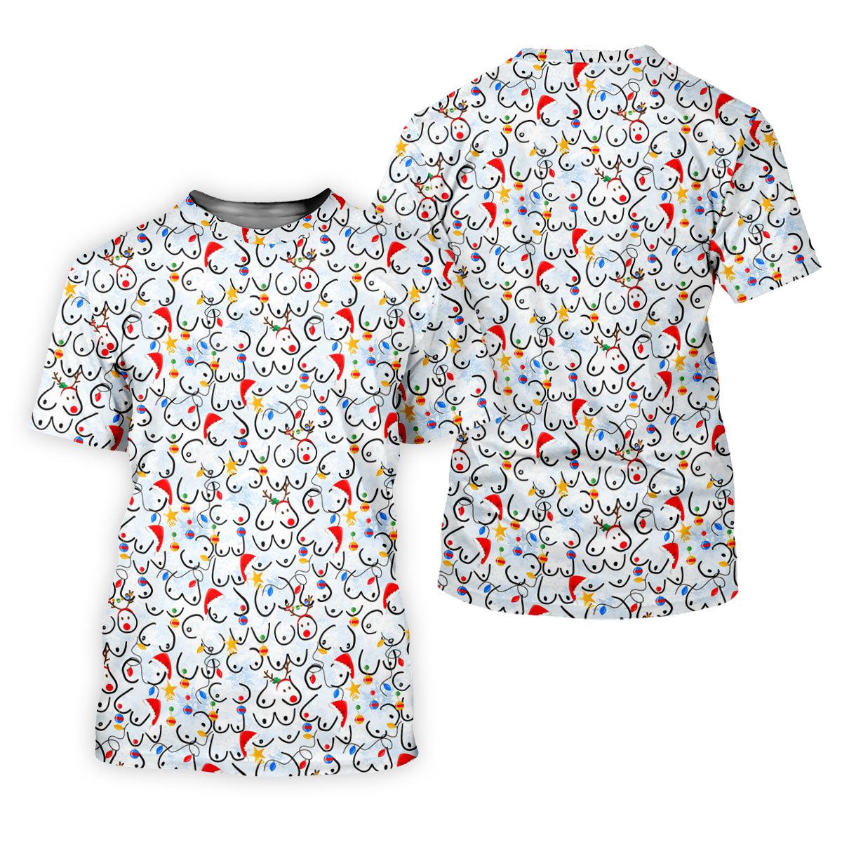 Naughty Christmas Golf Tops For Men, Christmas Golf Shirt, Fun Golf Shirts For Men, Golf Gift For Men