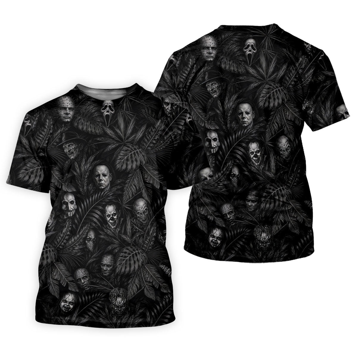 Horror Character Halloween Golf Shirt, Golf Shirts For Women, Women's Golf Apparel