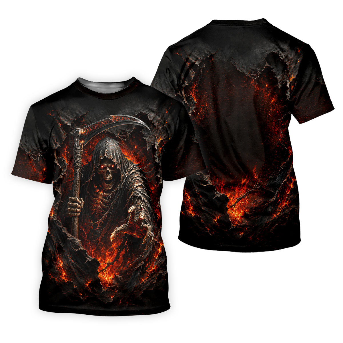 Halloween Grim Reaper Horror Character Polo Shirt, Womens Golf Tops, Hawaiian Golf Shirt