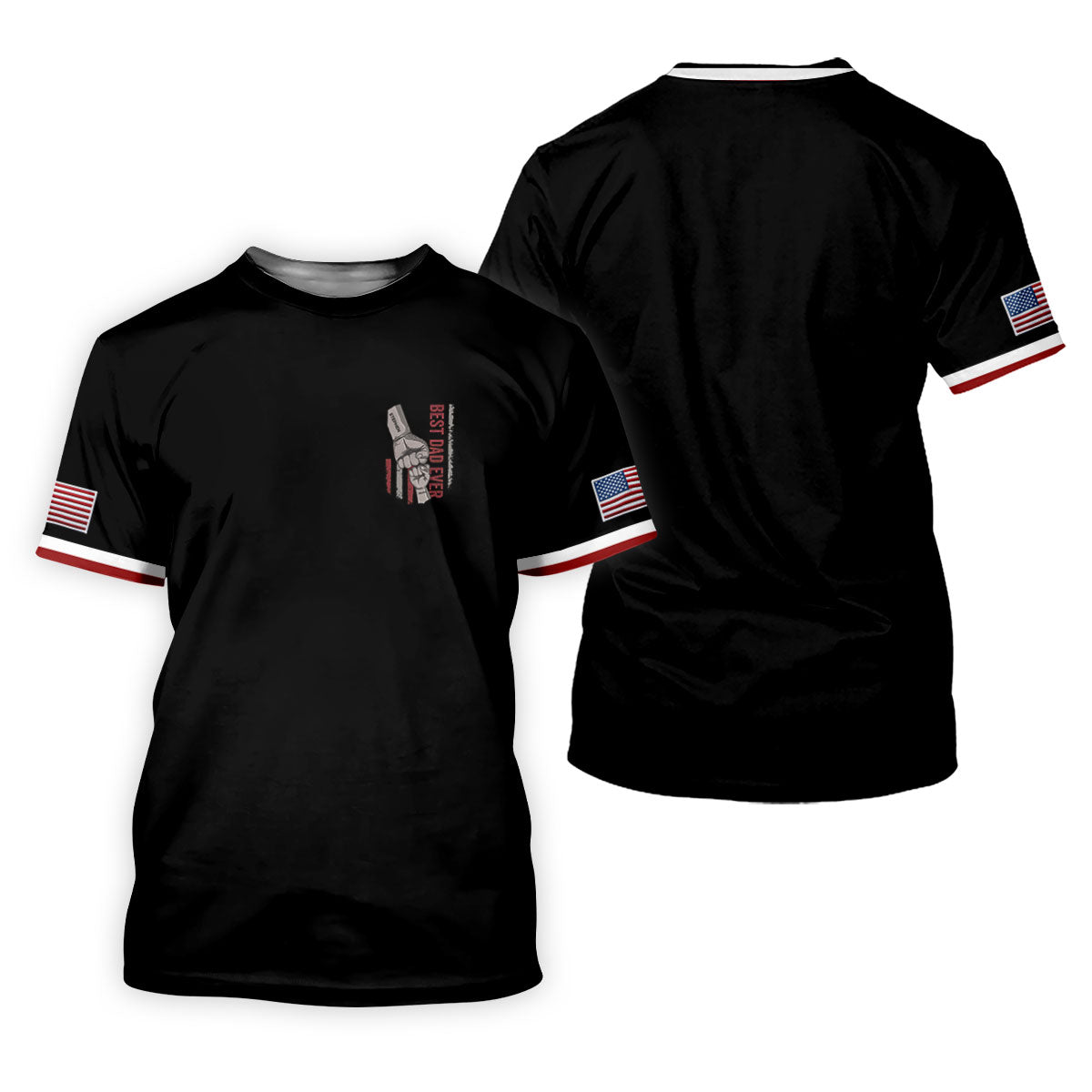 Best Dad Ever Father's Day Golf Shirt, Golf Gift For Dad, Golf Shirts For Men