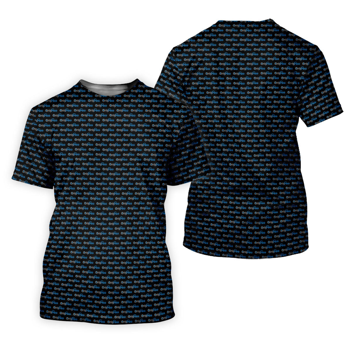 OnlyPars All Over Print Golf Shirt, Funny Golfer Humor Design, Golf Shirts For Men