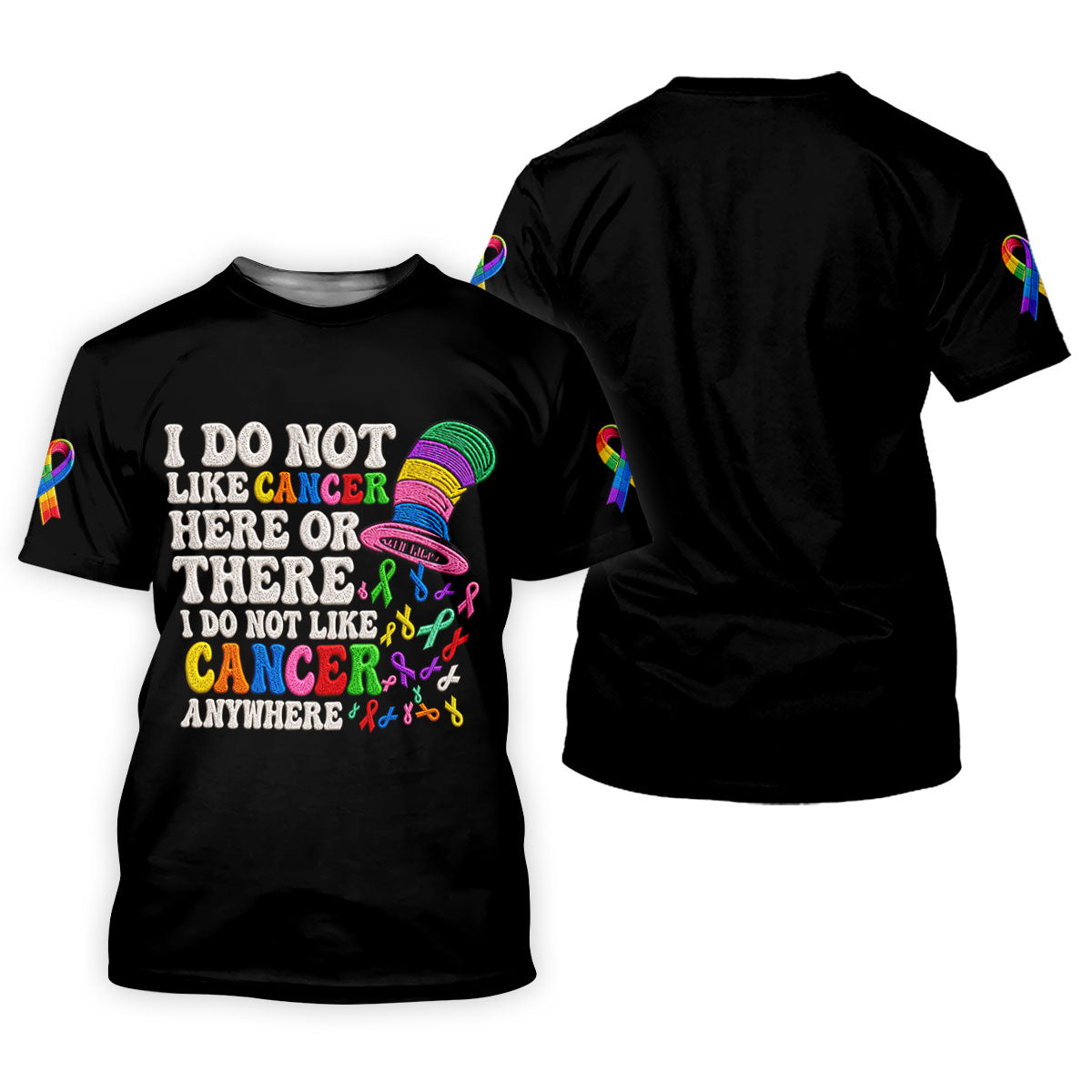 I Do Not Like Cancer Anywhere Awareness Polo Shirt, Golf Shirts For Men, Mens Polo Shirts