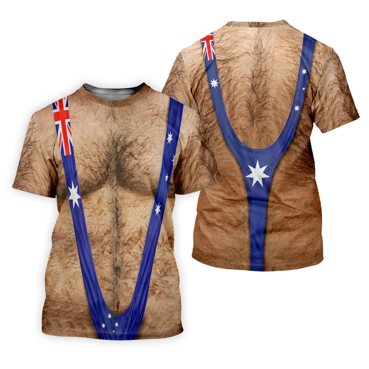 Australia Flag Print Fun Golf Shirt, Ladies Golf Tops Australia, Golf Shirt For Women