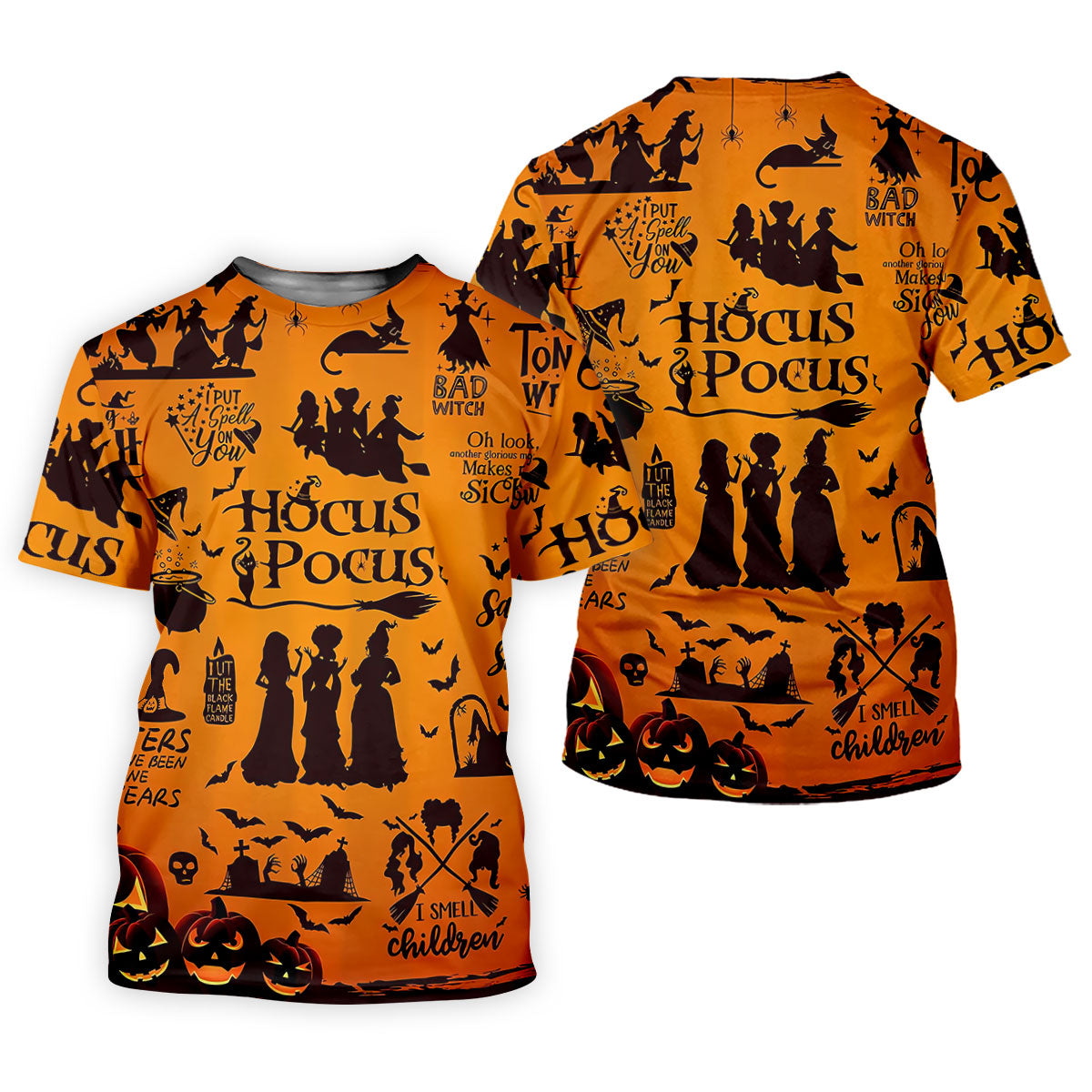Hocus Pocus Horror Character Halloween Golf Polo Shirt, Witch Shirt, Women's Golf Polo