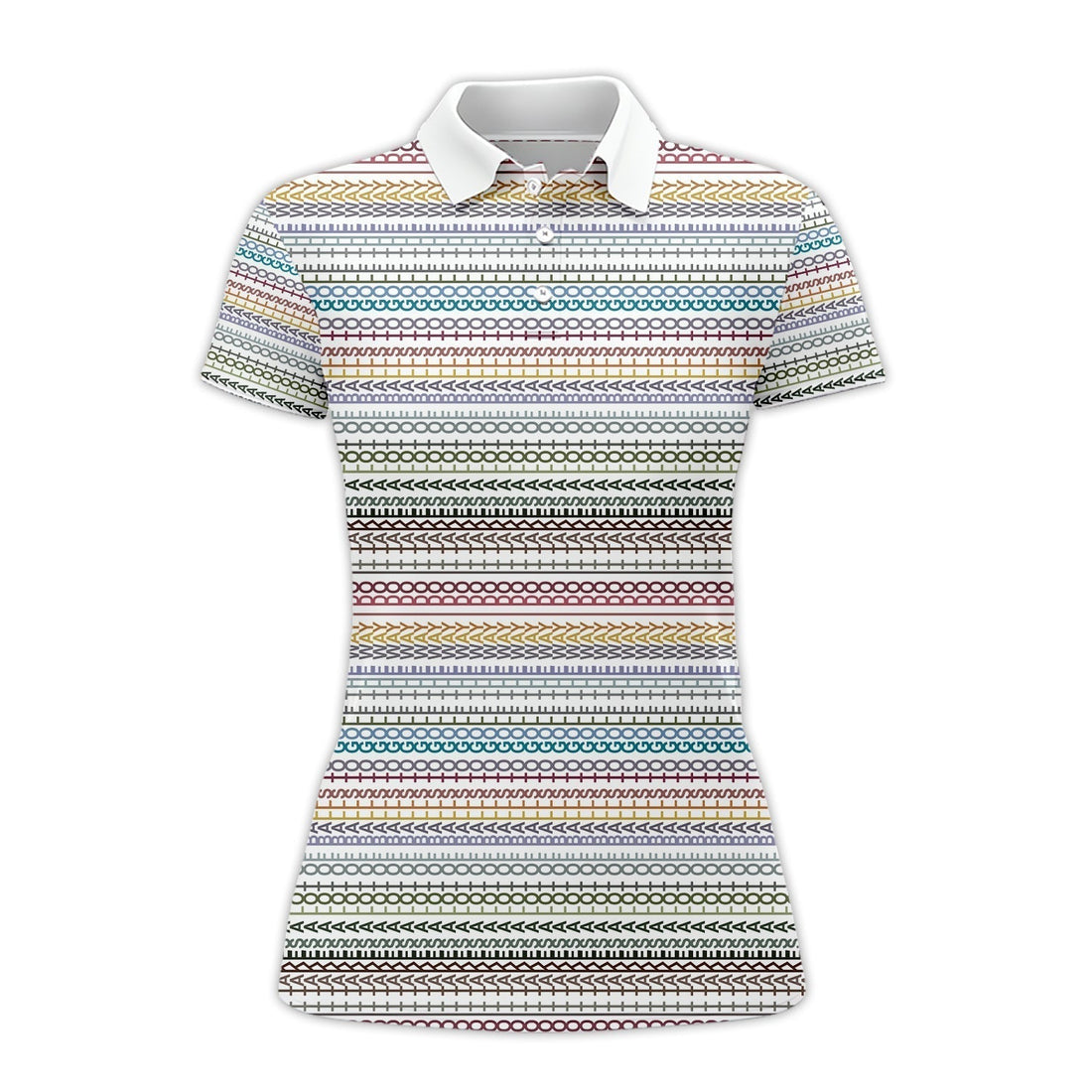 Funny Golf Polos,  'It Takes A Lot Of Balls To Golf The Way I Do' Golf Shirt, Pattern Crazy Golf Shirts For Men's