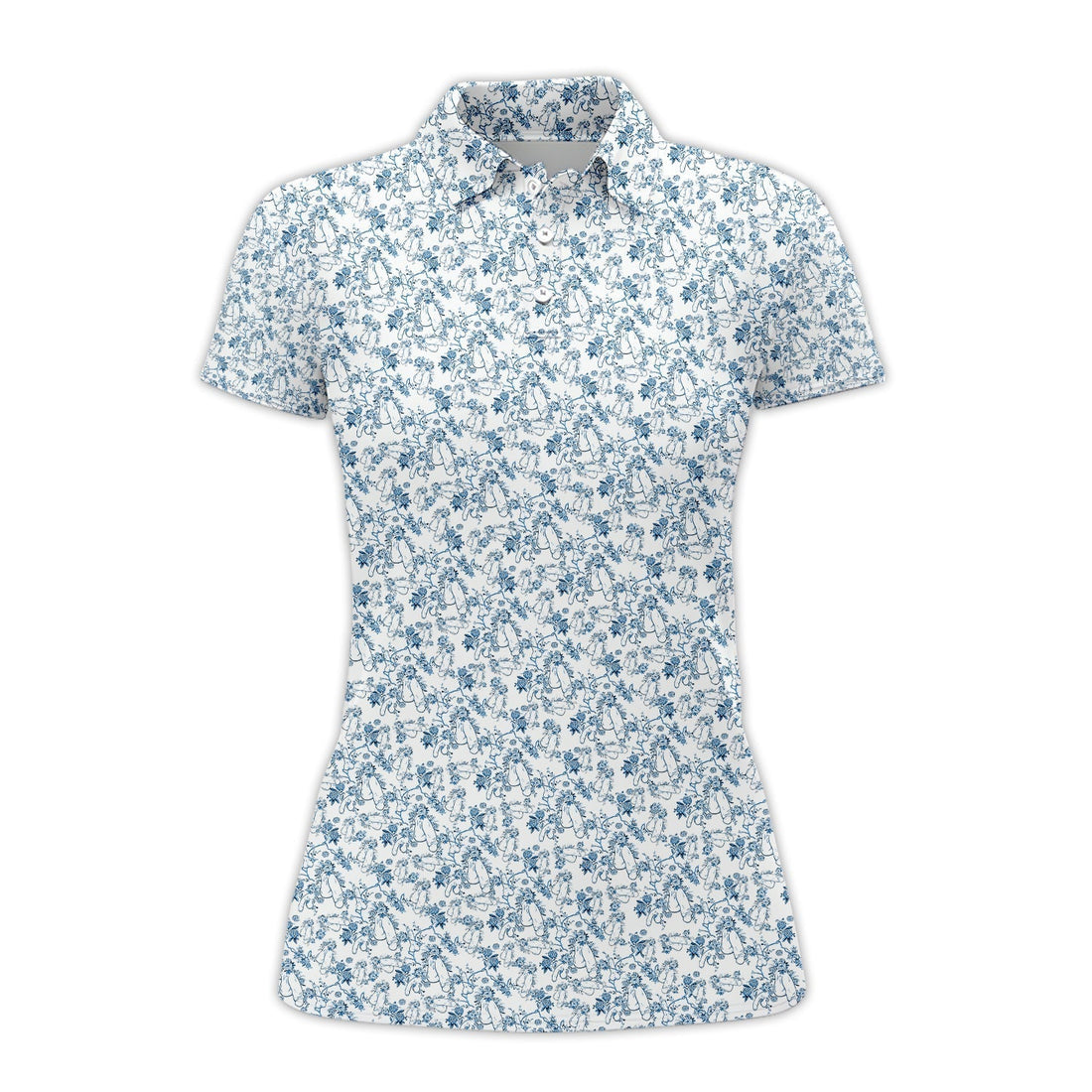 Funny Pattern Golf Shirt, Crazy Golf Shirt For Golfer, Golf Gift For Men