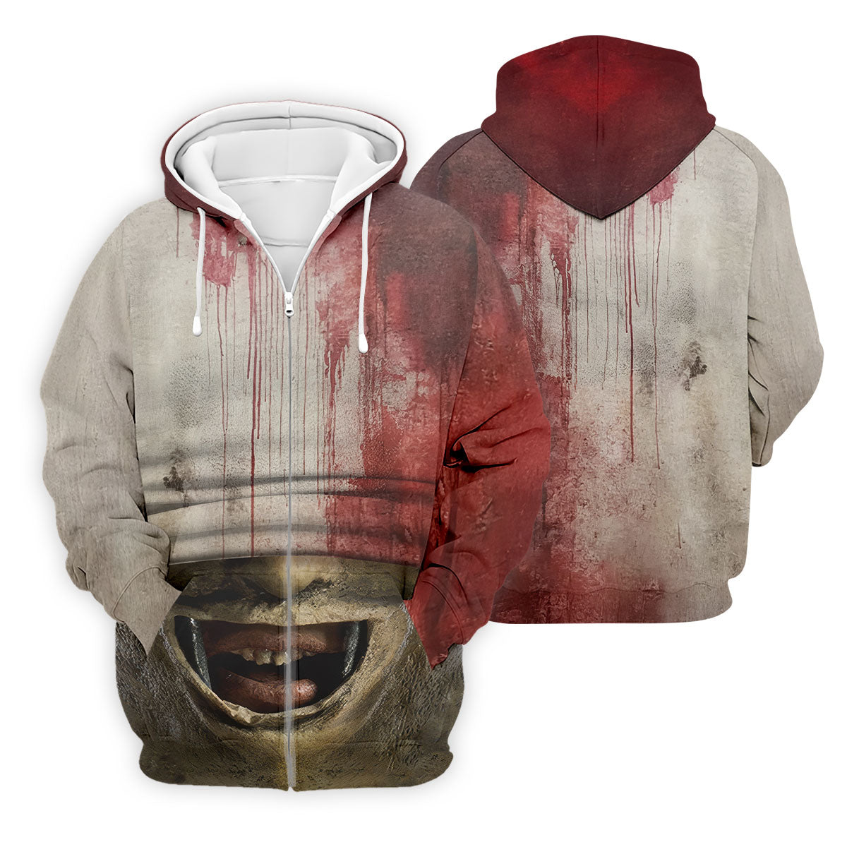 Leather Mask Horror Character Halloween Polo Shirt, Mens Golf Shirts, Printed Golf Shirts