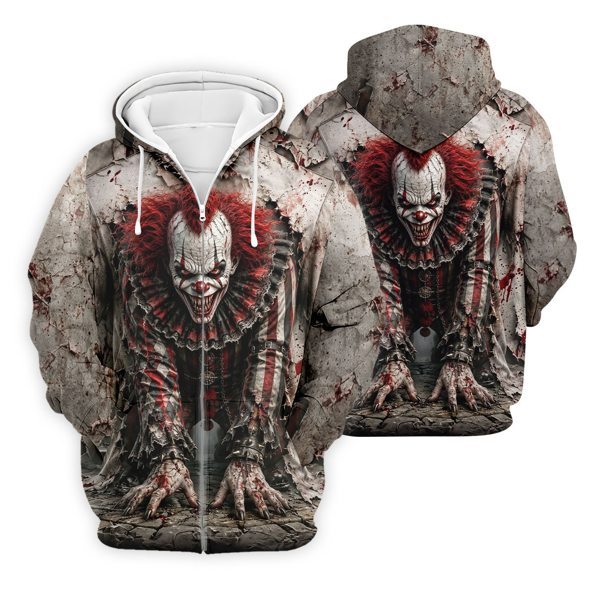 Halloween Horror Character Golf Shirt, Men's Golf Shirt, Hawaiian Golf Shirt For Men