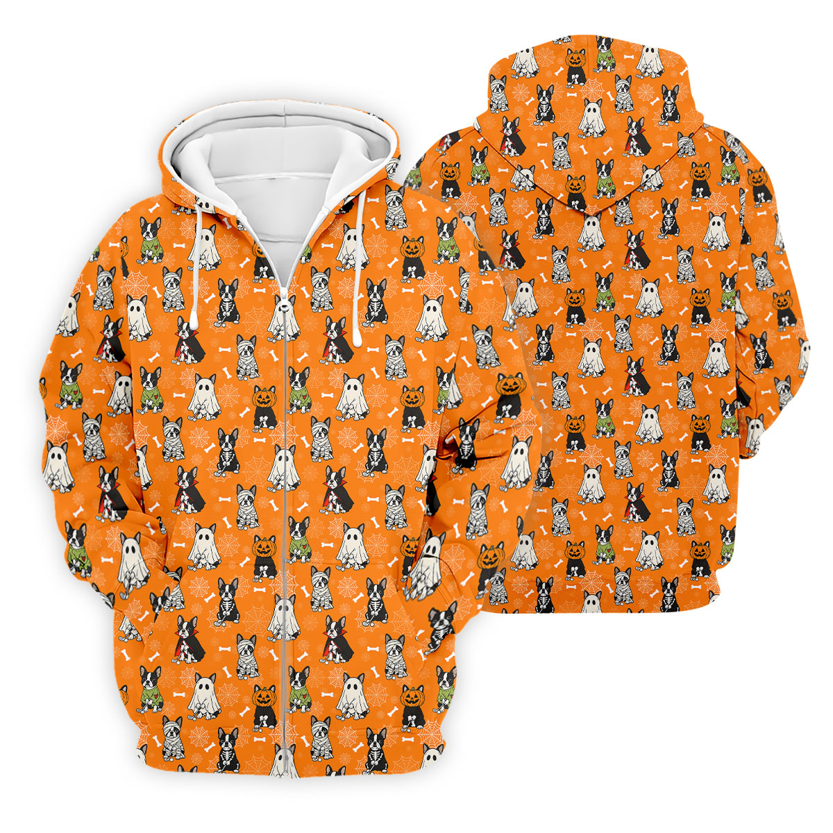 Halloween Dog Costume Pattern Golf Polo Shirt, Mens Golf Shirts, Polo Shirts For Men