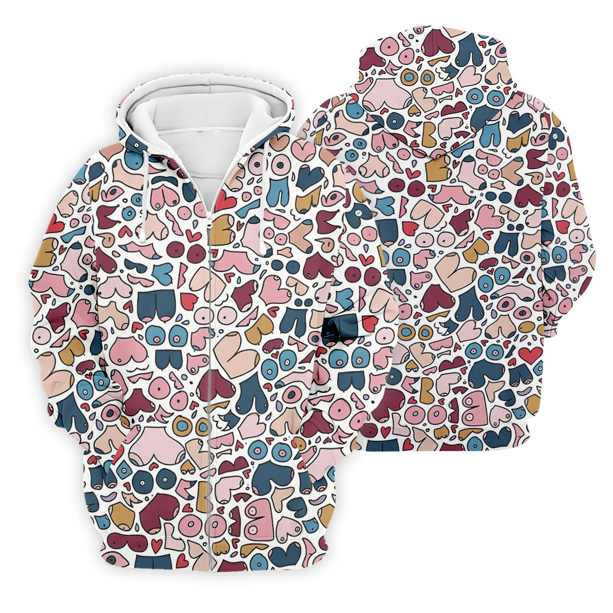 Funny Adult Body Parts Pattern Shirt, Mens Golf Polo, Printed Golf Shirts (Copy)
