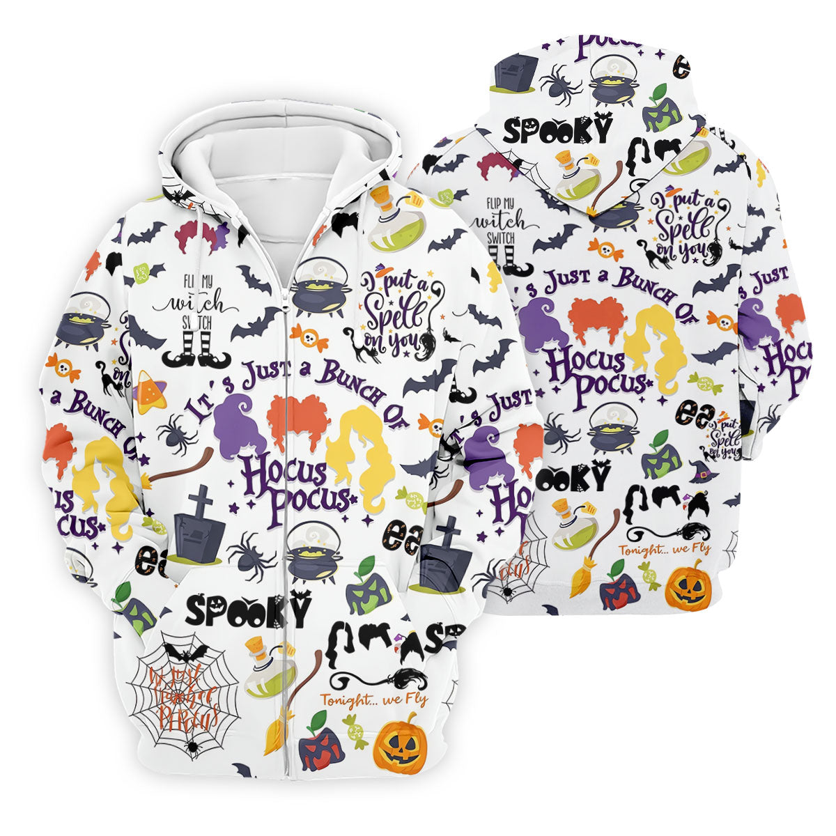 Halloween Witch Pattern Golf Polo Shirt, Mens Golf Shirts, Golf Apparel For Men