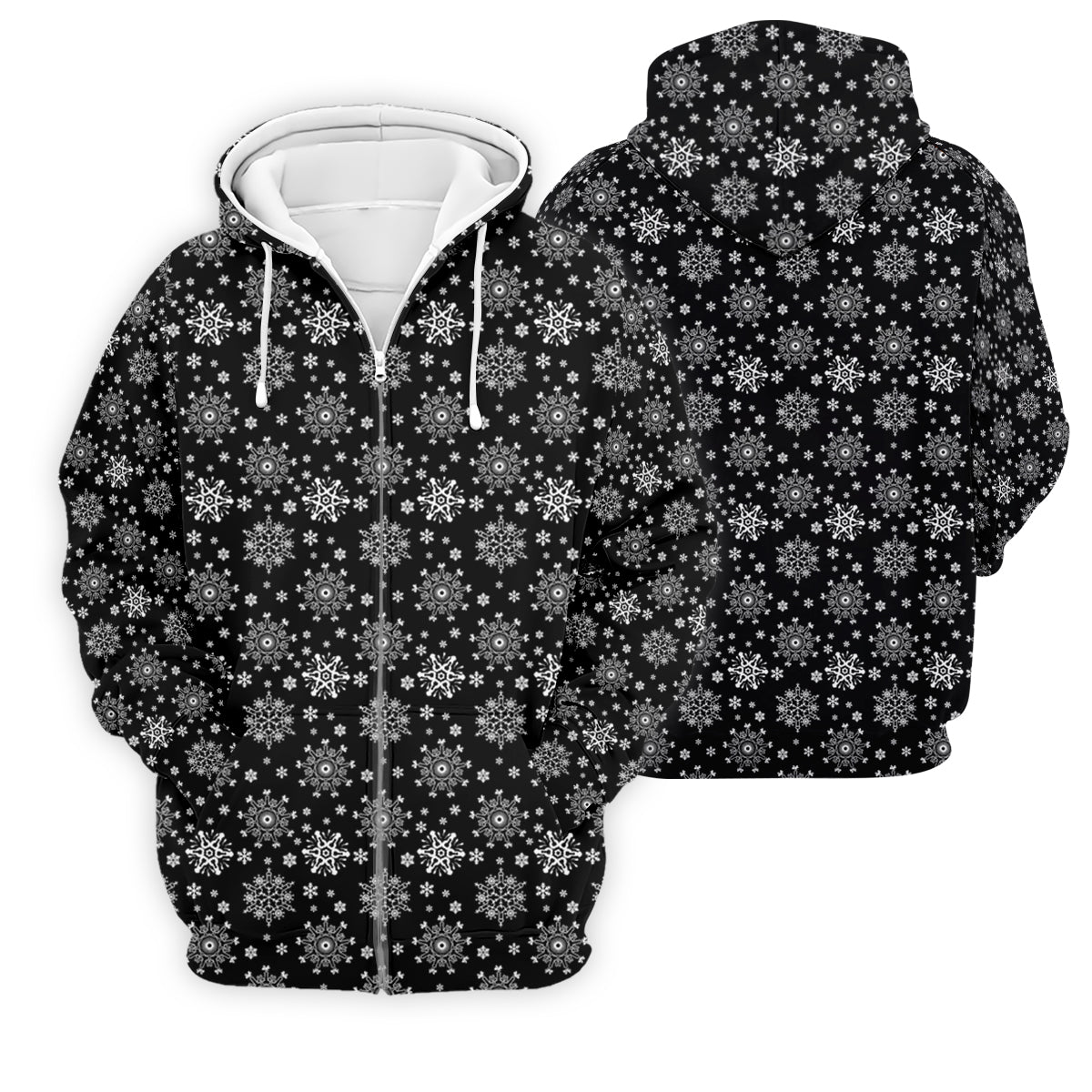 Dirty Funny Adult Humor Snowflakes Black Golf Shirt, Fun Men's Golf Polos, Christmas Golf Shirt, Polo Shirts For Men
