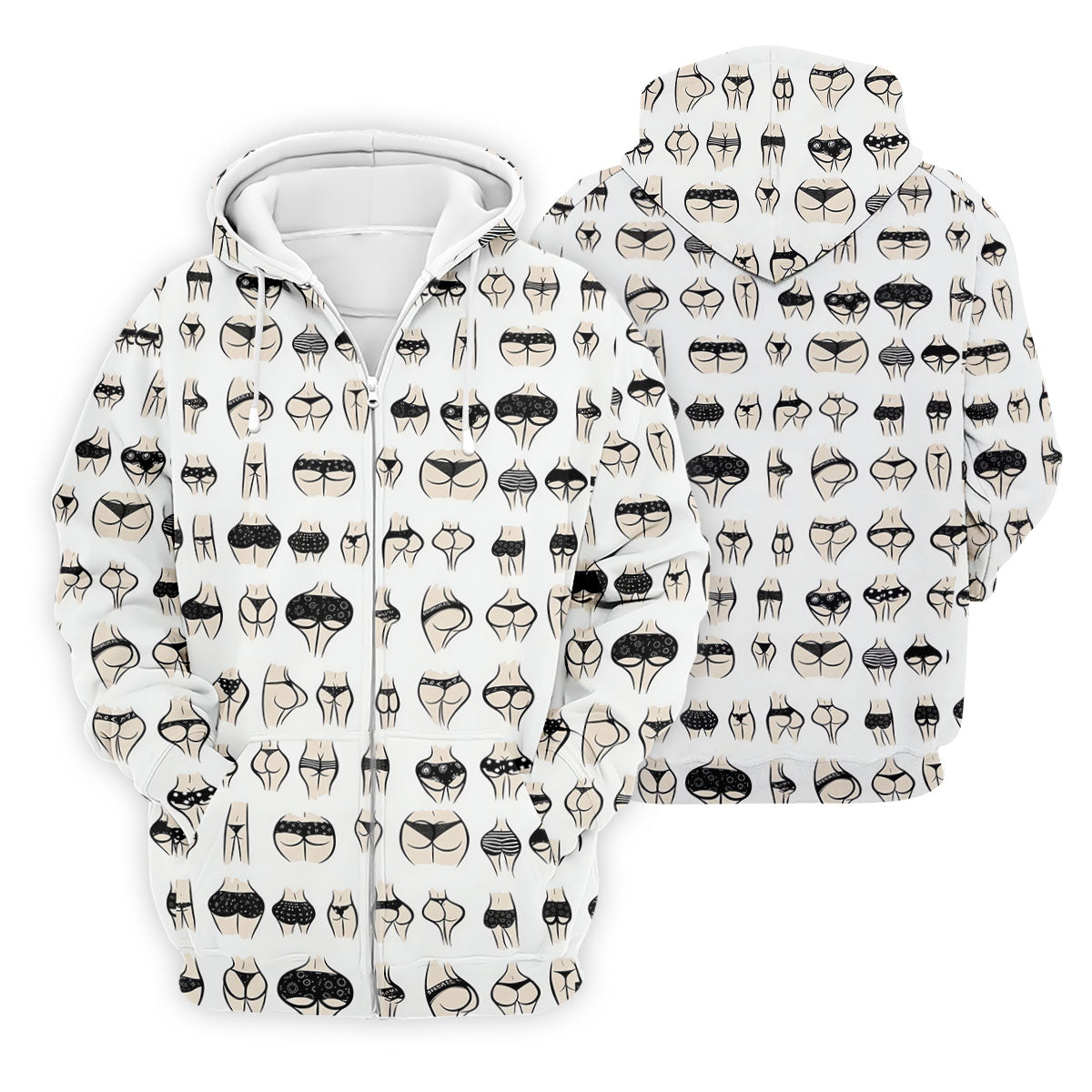 Funny Lingerie Butt Pattern Golf Polo Shirt, Golf Polo Shirts For Men, Mens Polo Shirts