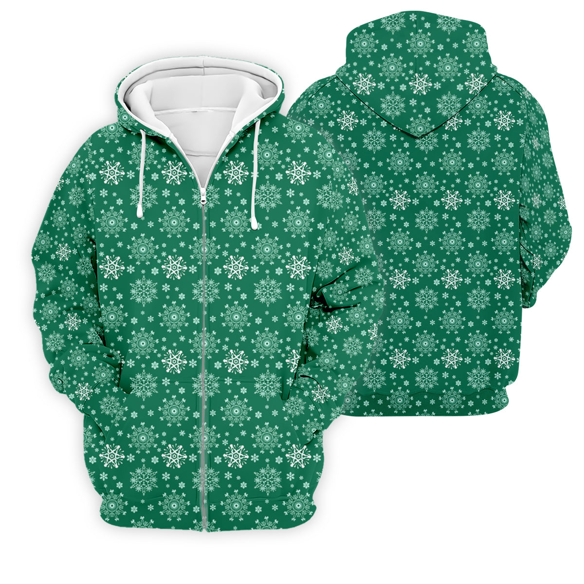 Dirty Funny Adult Humor Snowflakes Green Golf Shirt, Fun Men's Golf Polos, Christmas Golf Shirt, Polo Shirts For Men