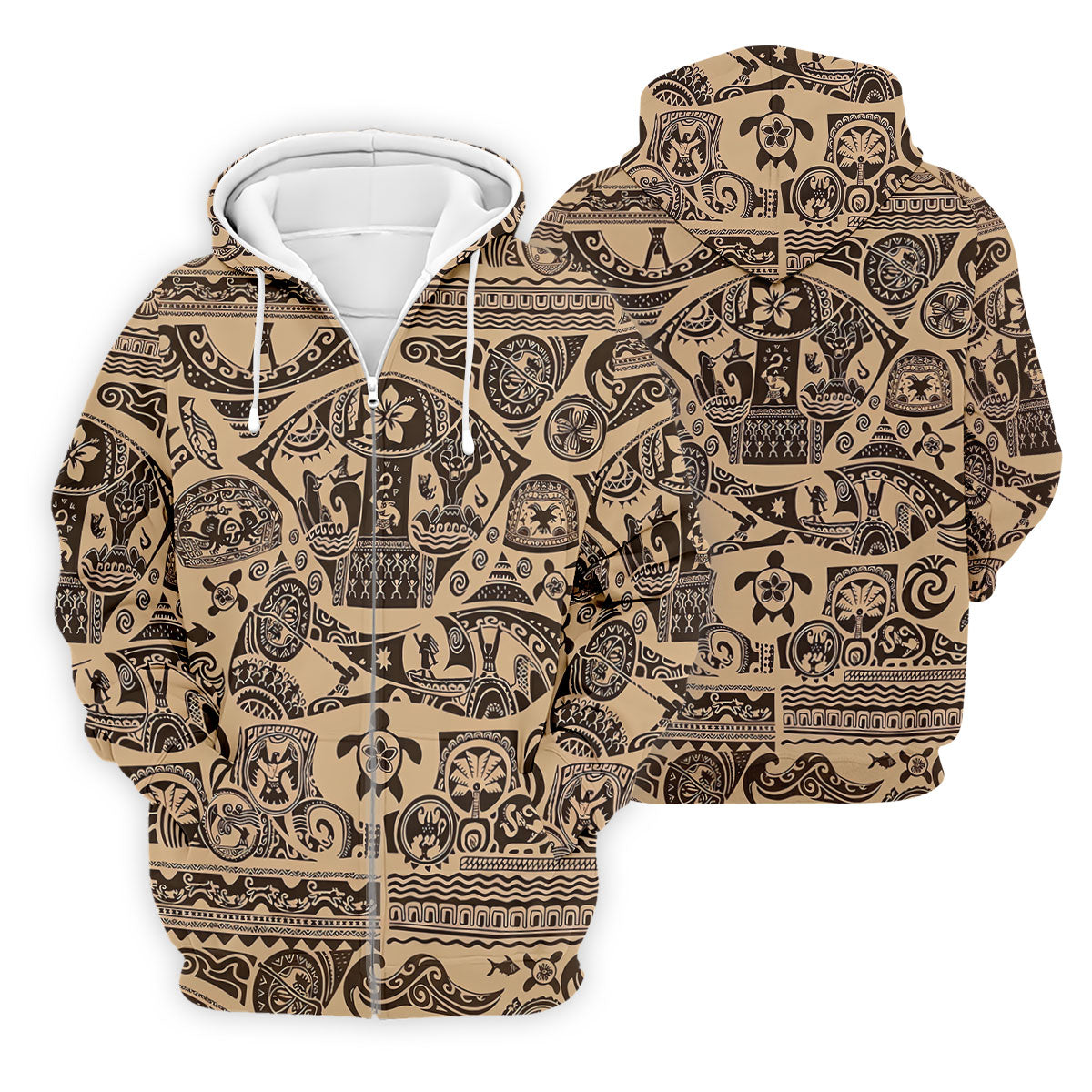 Polynesian Tribal Hawaiian Golf Shirt, Golf Shirts For Men, Mens Golf Apparel