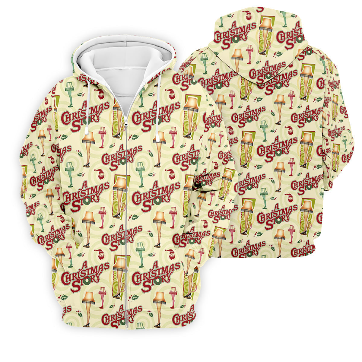 Christmas Story Leg Lamp Golf Tops For Men, Fun Golf Shirts For Men, Christmas Golf Shirt, Polo Shirts For Men
