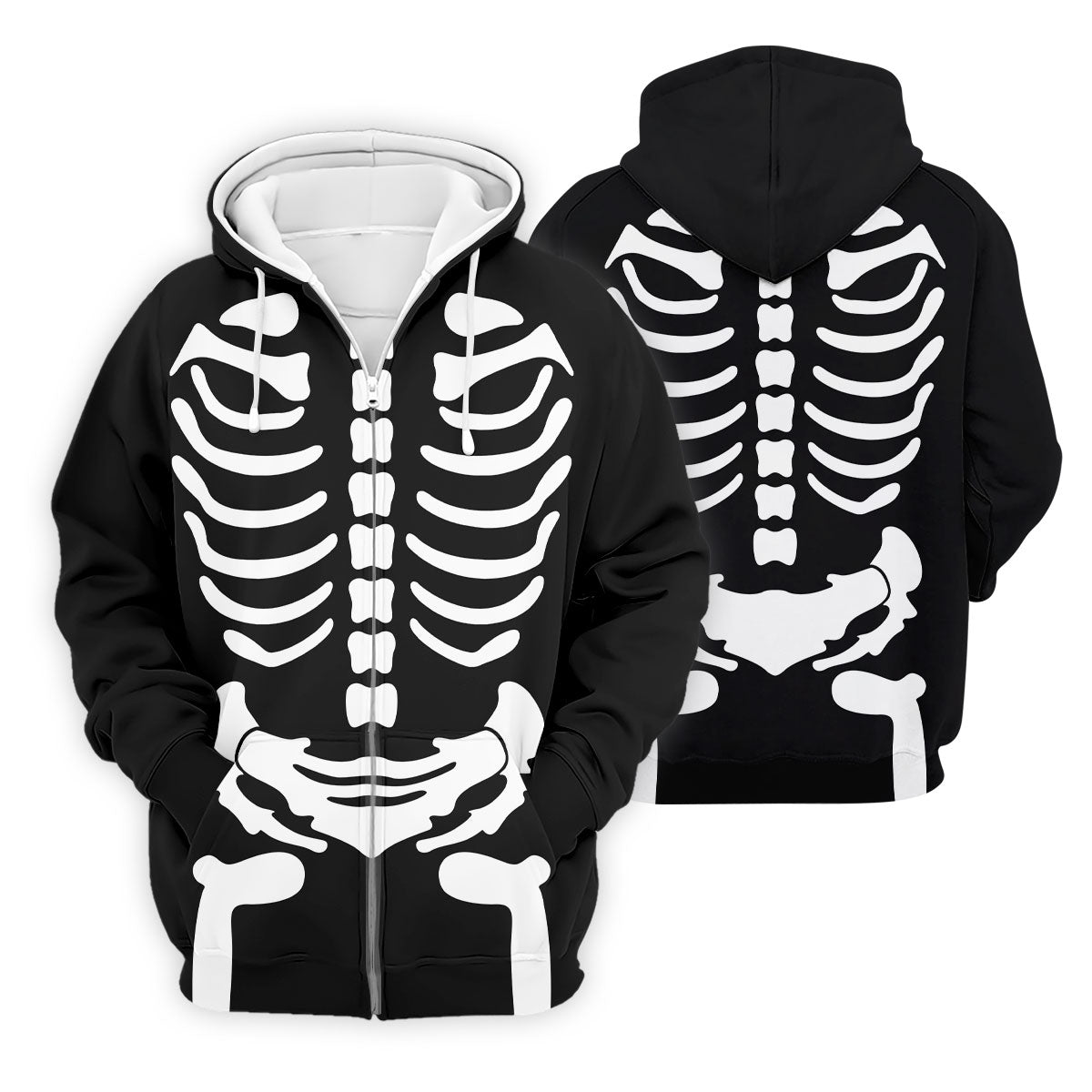 Halloween Skeleton Costume Golf Shirt, Men's Golf Shirt, Hawaiian Golf Shirt For Men