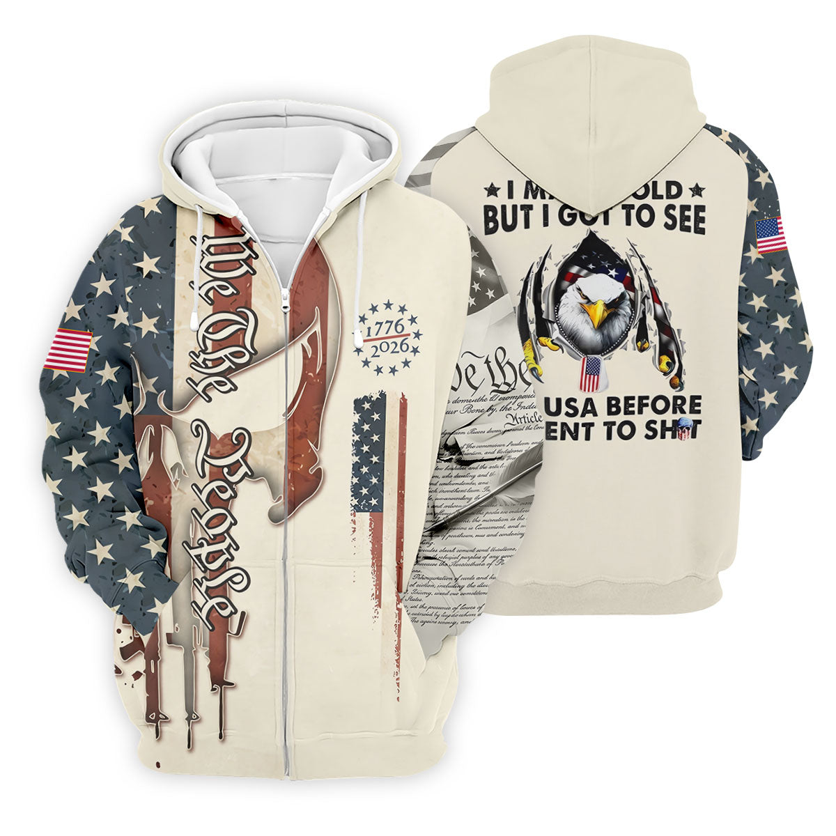 Funny Old USA Before It Went To Sh*t Golf Polo Shirt, Mens Golf Shirts, Golf Apparel For Men