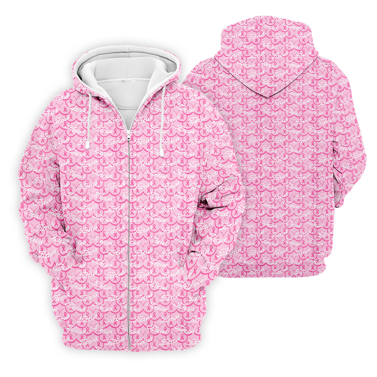 Titties Pink Ribbon Breast Cancer Polo Shirt, Golf Shirts For Men, Mens Golf Apparel