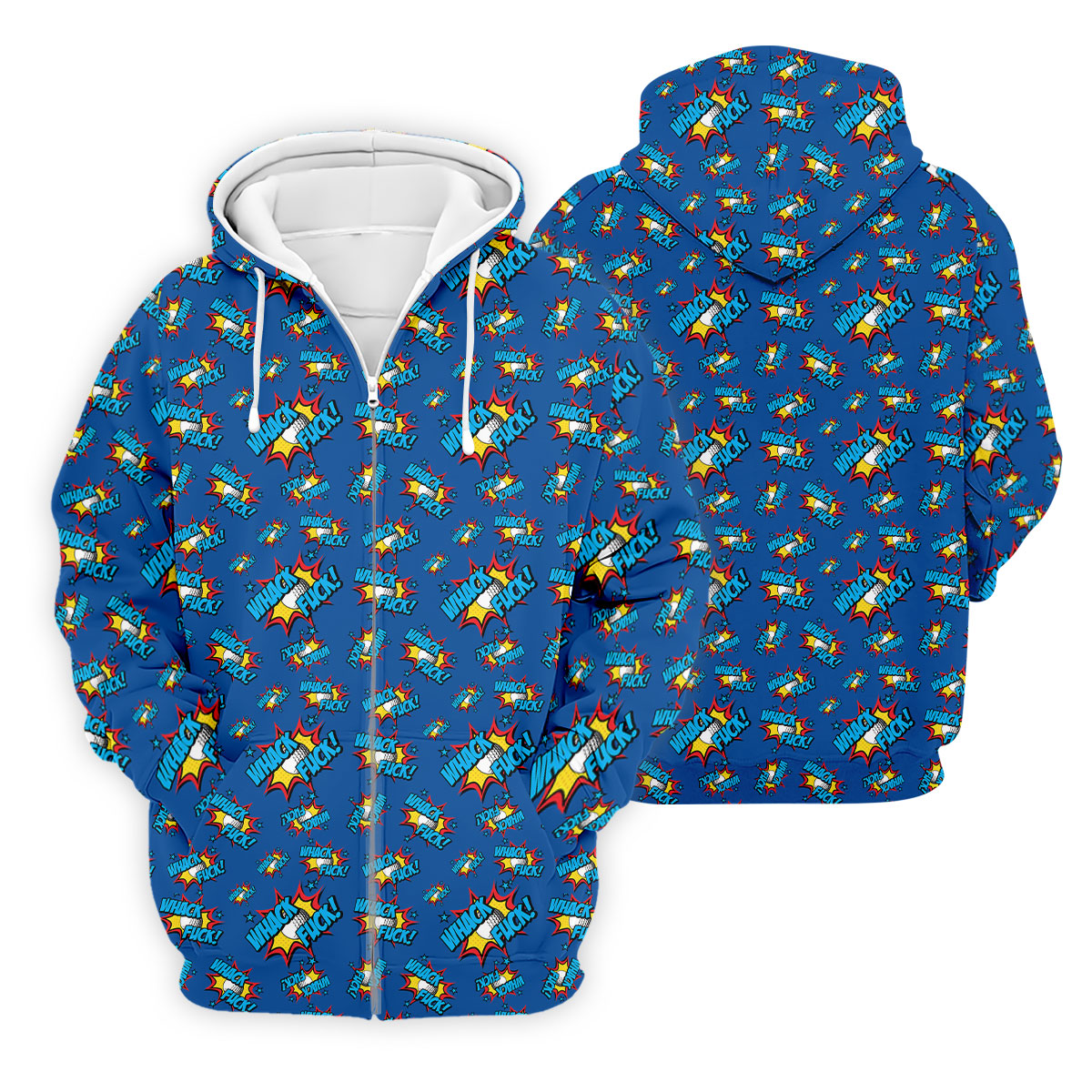 Funny Whack Fuck Comic Golf Ball Navy Polo Shirt, Men's Golf Shirt, Printed Golf Shirts