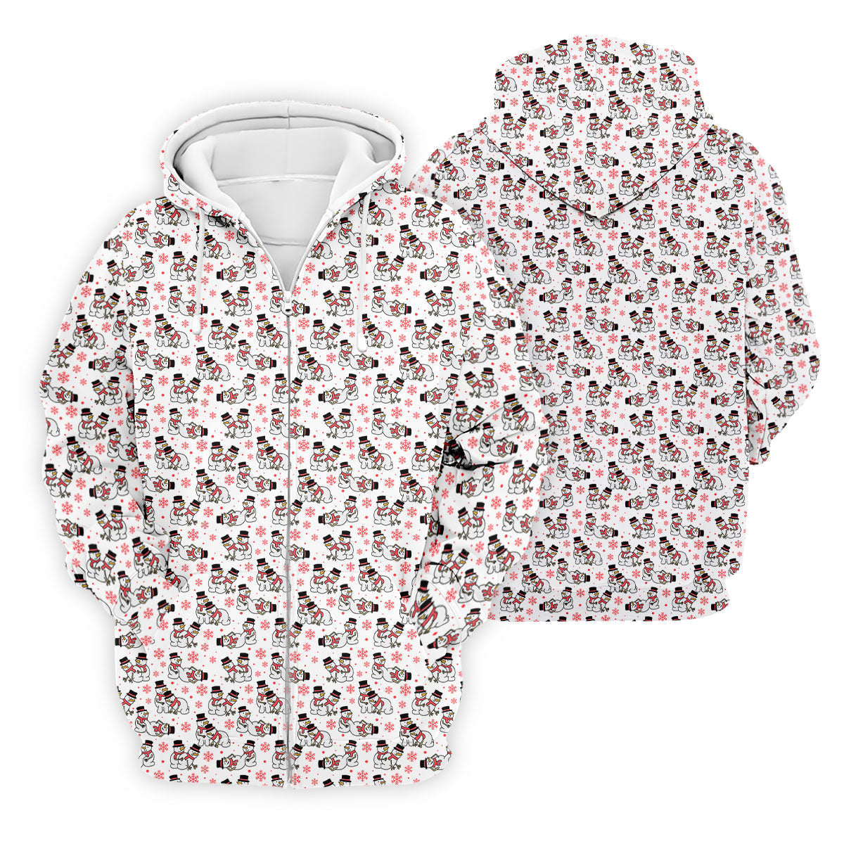 Naughty Snowman White Men's Golf Shirt, Christmas Golf Shirt, Fun Golf Shirts For Men, Xmas Golf Shirt