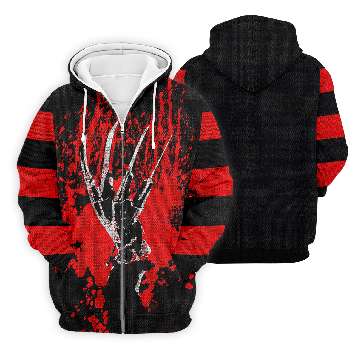 Horror Hand Golf Tops For Men, Horror Movie Golf Polos, Halloween Golf Shirt, Gift For Golfer
