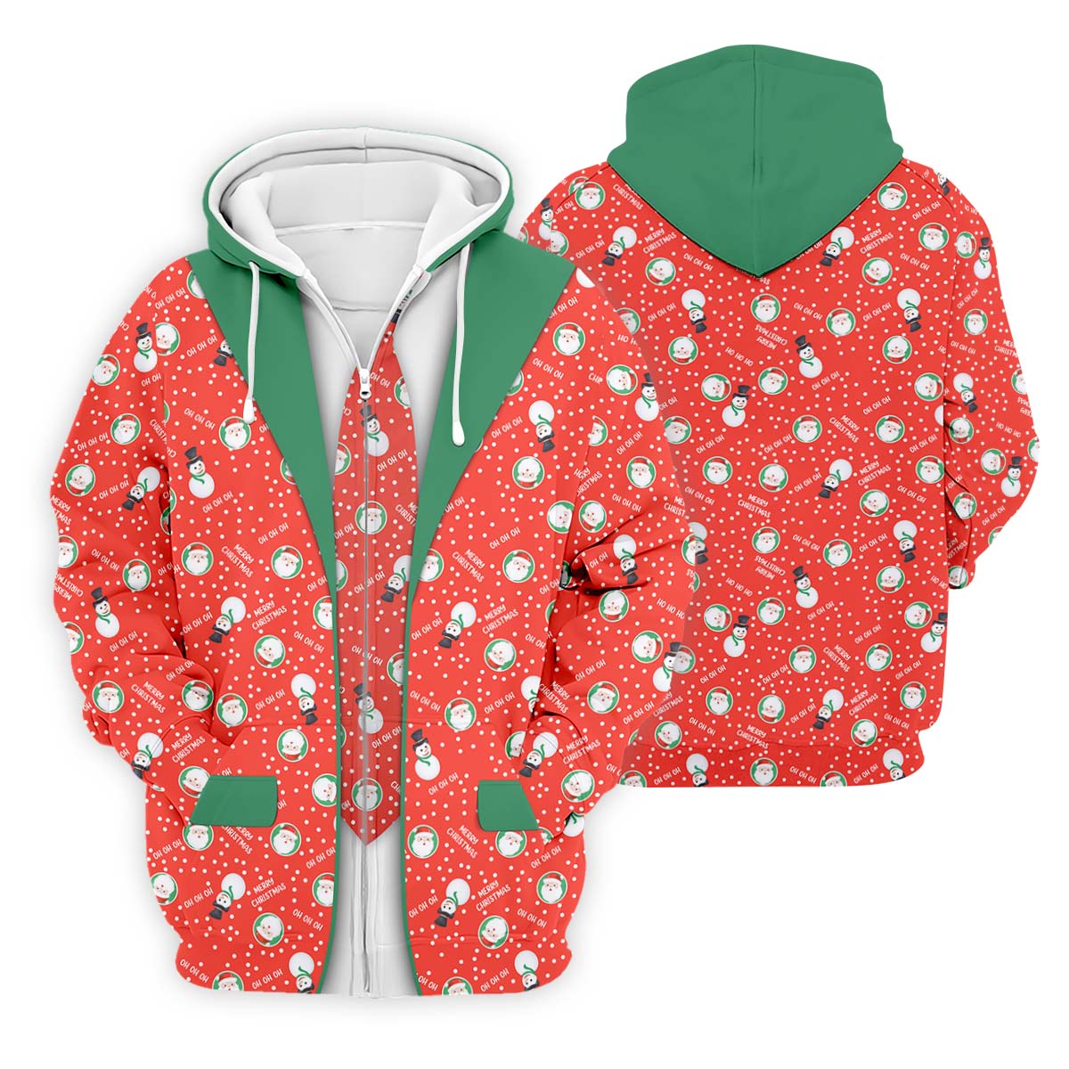 Ho Ho Ho Merry Christmas Funny Print Golf Tops For Men, Christmas Golf Shirt, Polo Shirts For Men