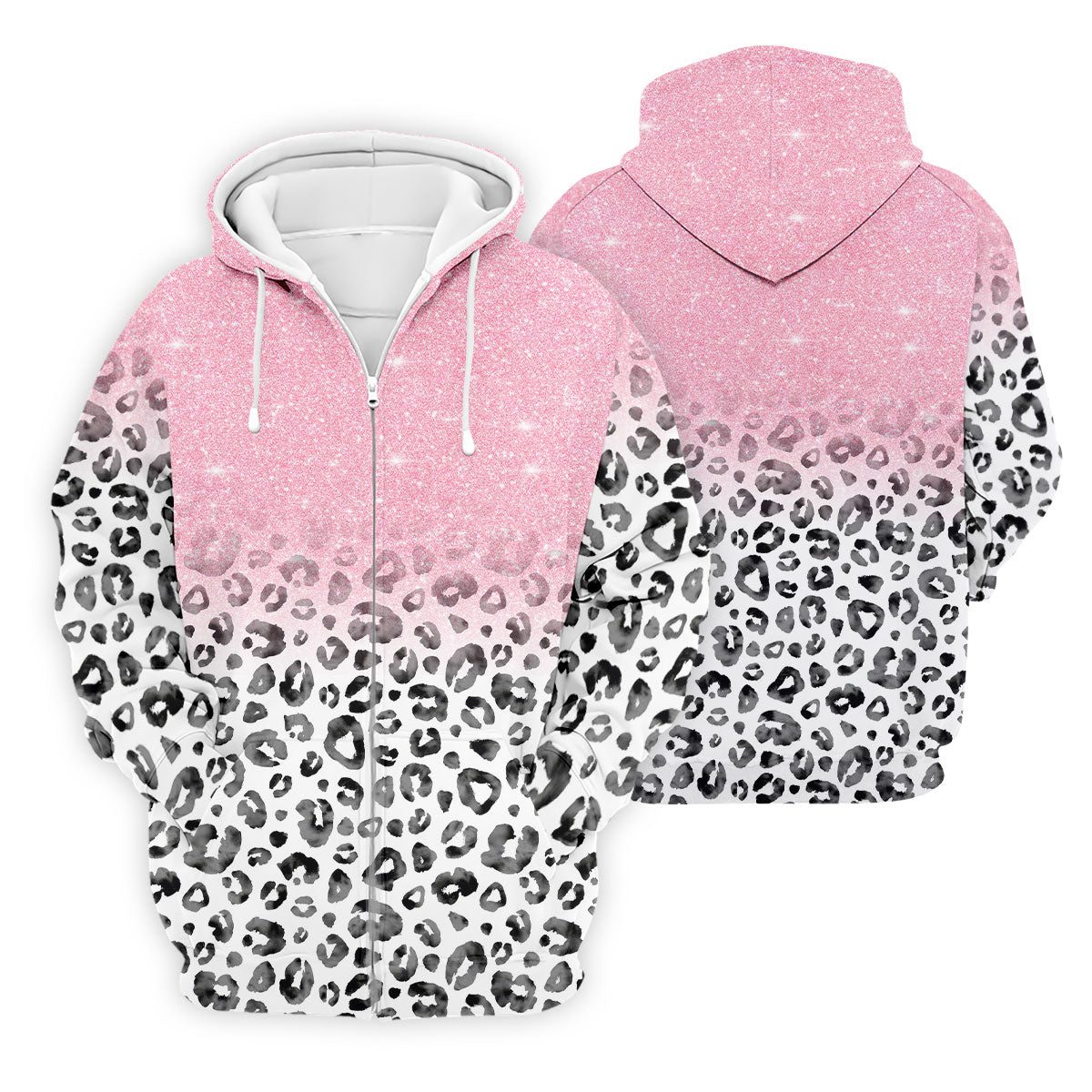 Pink Leopard Men's Golf Shirt, Pink Golf Shirt, Breast Cancer Awareness Shirt, Golf Shirts For Men