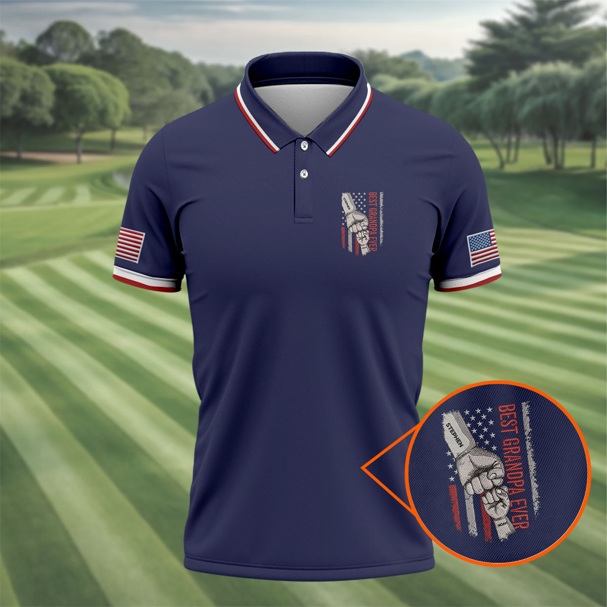 Best Grandpa Ever Father's Day Golf Shirt, Golf Shirts For Men, Gift Ideas For Grandpa