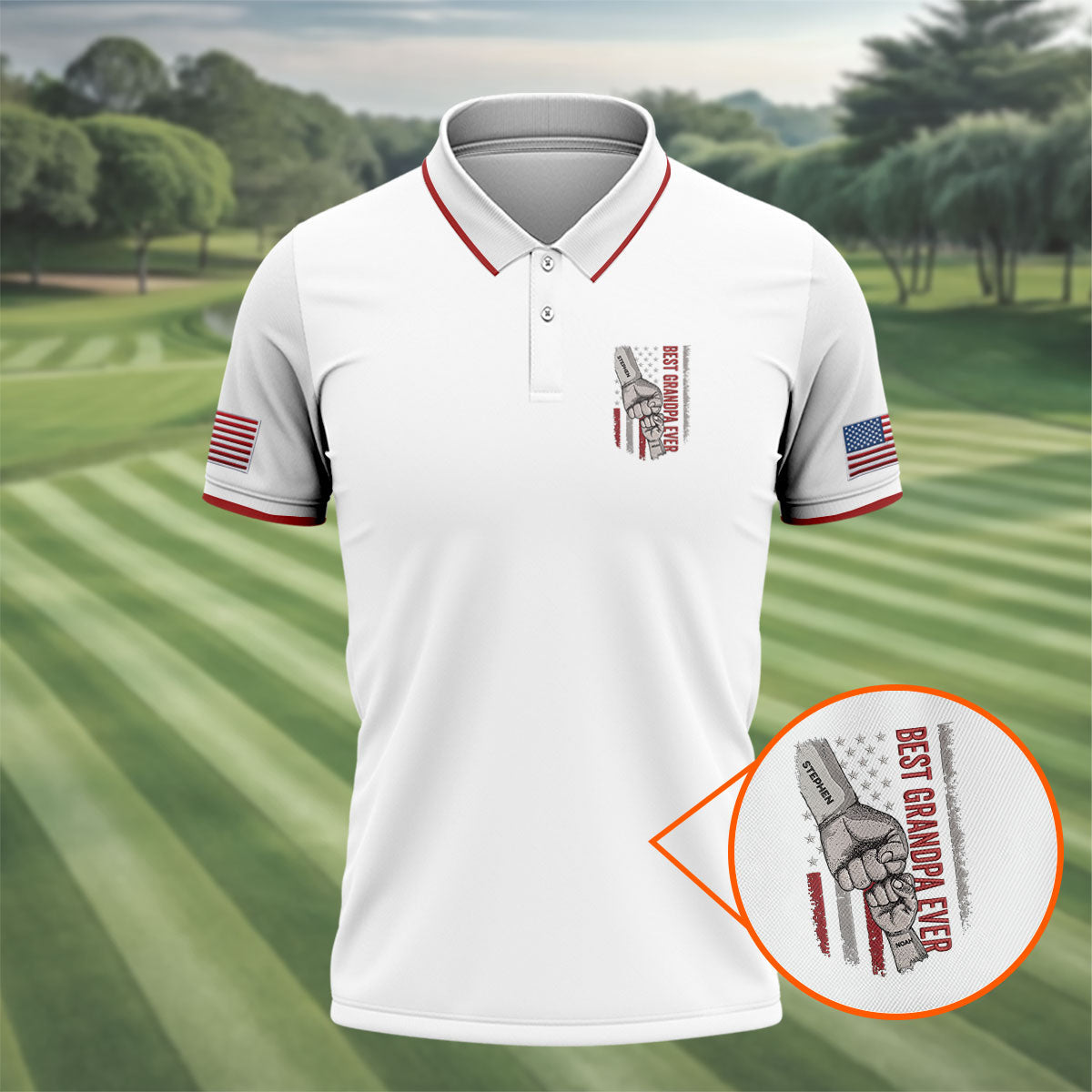 Best Grandpa Ever Father's Day Golf Shirt, Golf Shirts For Men, Gift Ideas For Grandpa