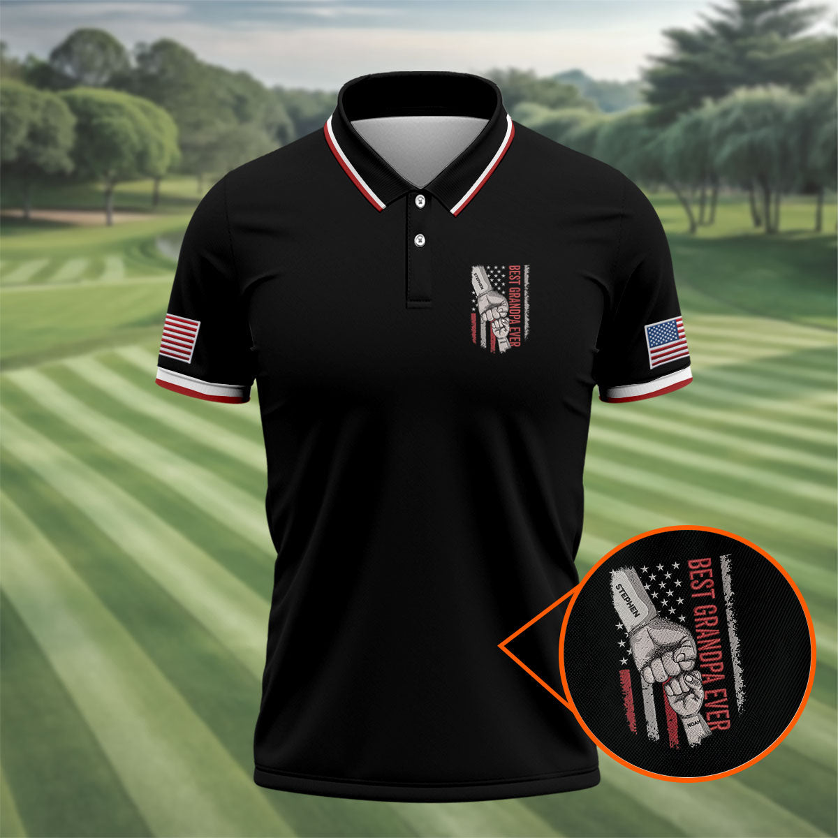 Best Grandpa Ever Father's Day Golf Shirt, Golf Shirts For Men, Gift Ideas For Grandpa