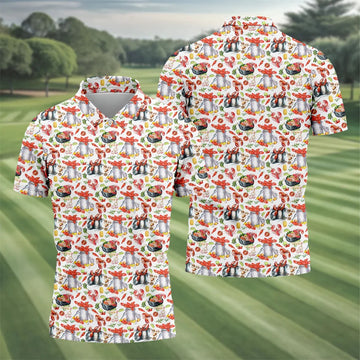 Crawfish Boil Pot Hawaiian Golf Shirt, Louisiana Crawfish Season Golf Shirts For Men