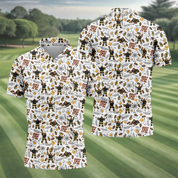 Funny Just Tap It In Bigfoot Golf Polo Shirt, Hawaiian Golf Shirt, Golf Shirts For Men