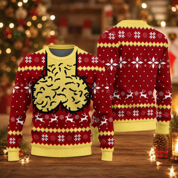 Funny Ugly Christmas Sweater, Red Cockmas Meme Holiday Sweatshirt, Christmas Party Gift