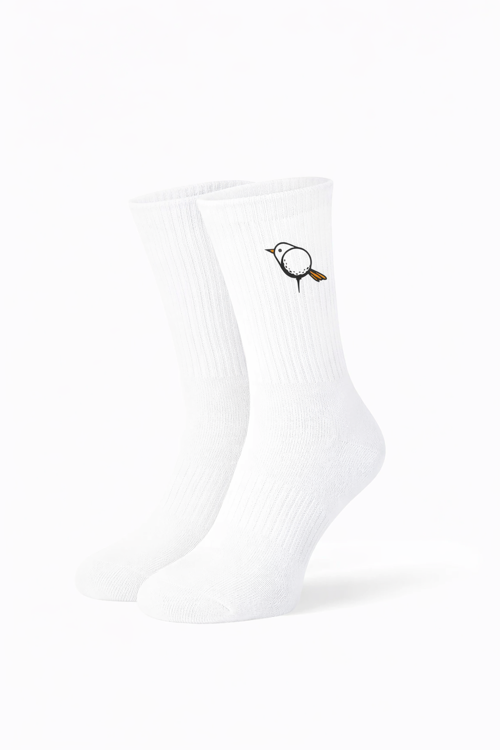Birdie Golf Crew Socks, Premium Golf Sock, Crazy Golf Gift For Golfer