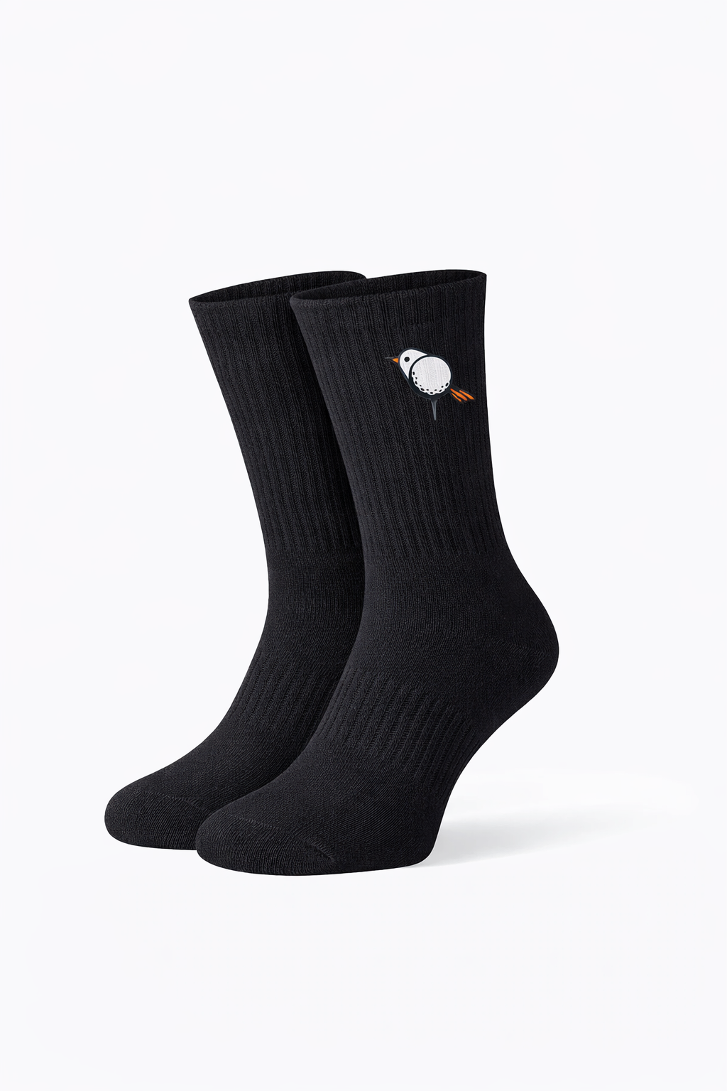 Birdie Golf Crew Socks, Premium Golf Sock, Crazy Golf Gift For Golfer