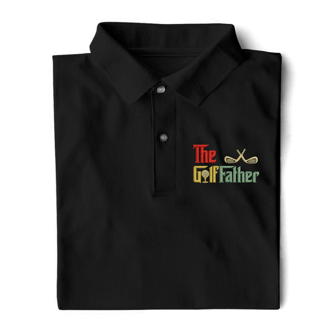 The Golf Father Golf Tops For Men, Father's Day Golf Shirt, Golf Gift For Dad