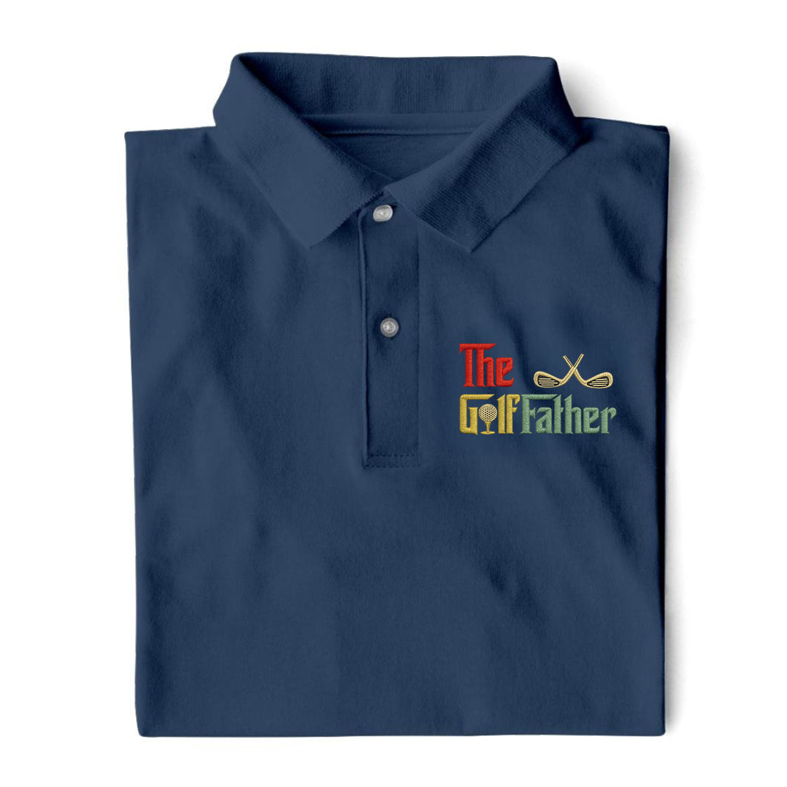 The Golf Father Golf Tops For Men, Father's Day Golf Shirt, Golf Gift For Dad