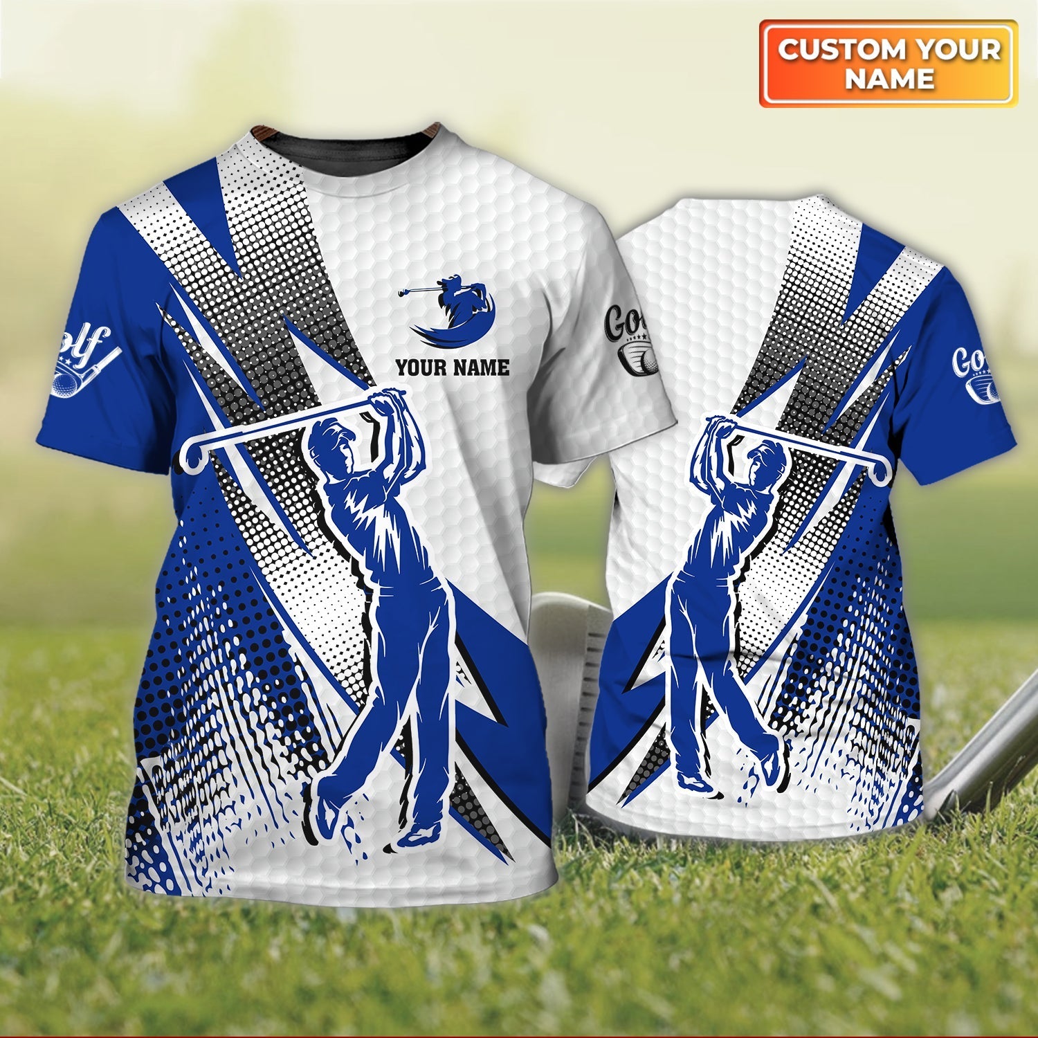 Golf- Personalized Name 3D Tshirt -714